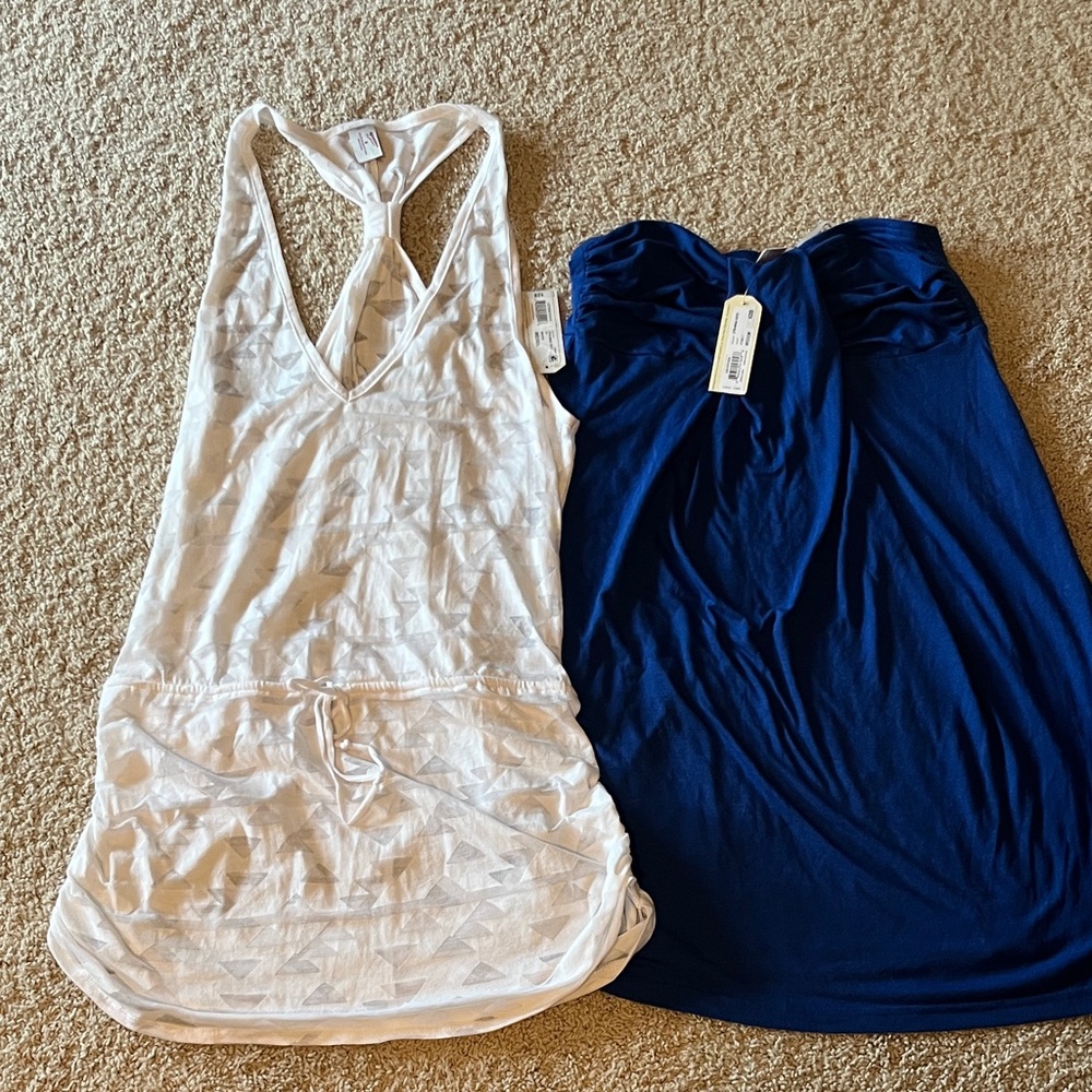 2 swimsuit coverups/dresses